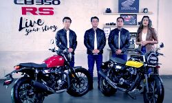 होंडा ने भारतीय बाजार में लांच की  सी बी 350 आर एस