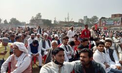 बघरा में मेले का नजारा-बहुत दिन बाद दिखाई दिए कांग्रेस के बैनर झंडे