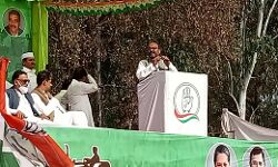 कांग्रेस किसान महापंचायत- सरकार दे रही तारीख पर तारीख- अजय लल्लू