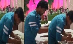 थूक लगाकर बनाई रोटी- वीडियो हुआ वायरल- चढ़ा पुलिस के हत्थे थूक लगाकर बनाई रोटी- वीडियो हुआ वायरल- चढ़ा पुलिस के हत्थे