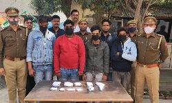 पुलिस ने पकड़ी 5 लाख की स्मैक- 4 सौदागर गिरफ्तार पुलिस ने पकड़ी 5 लाख की स्मैक- 4 सौदागर गिरफ्तार