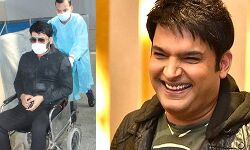 व्हीलचेयर पर कपिल शर्मा- फोटोग्राफर्स पर बिफरे- दी गाली व्हीलचेयर पर कपिल शर्मा- फोटोग्राफर्स पर बिफरे- दी गाली