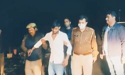 मुठभेड़ में सिगरेट डकैती में शामिल तीन बदमाश गिरफ्तार