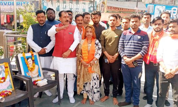 हिन्दू जागरण मंच ने मनाई महापुरूषों की जयंती