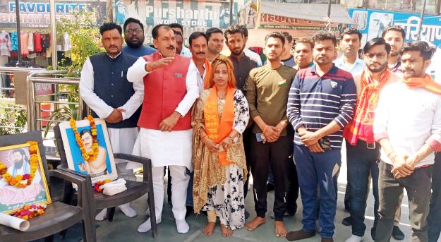 हिन्दू जागरण मंच ने मनाई महापुरूषों की जयंती
