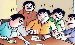 जुंआ खेलते छह गिरफ्तार, 51 हजार रू बरामद