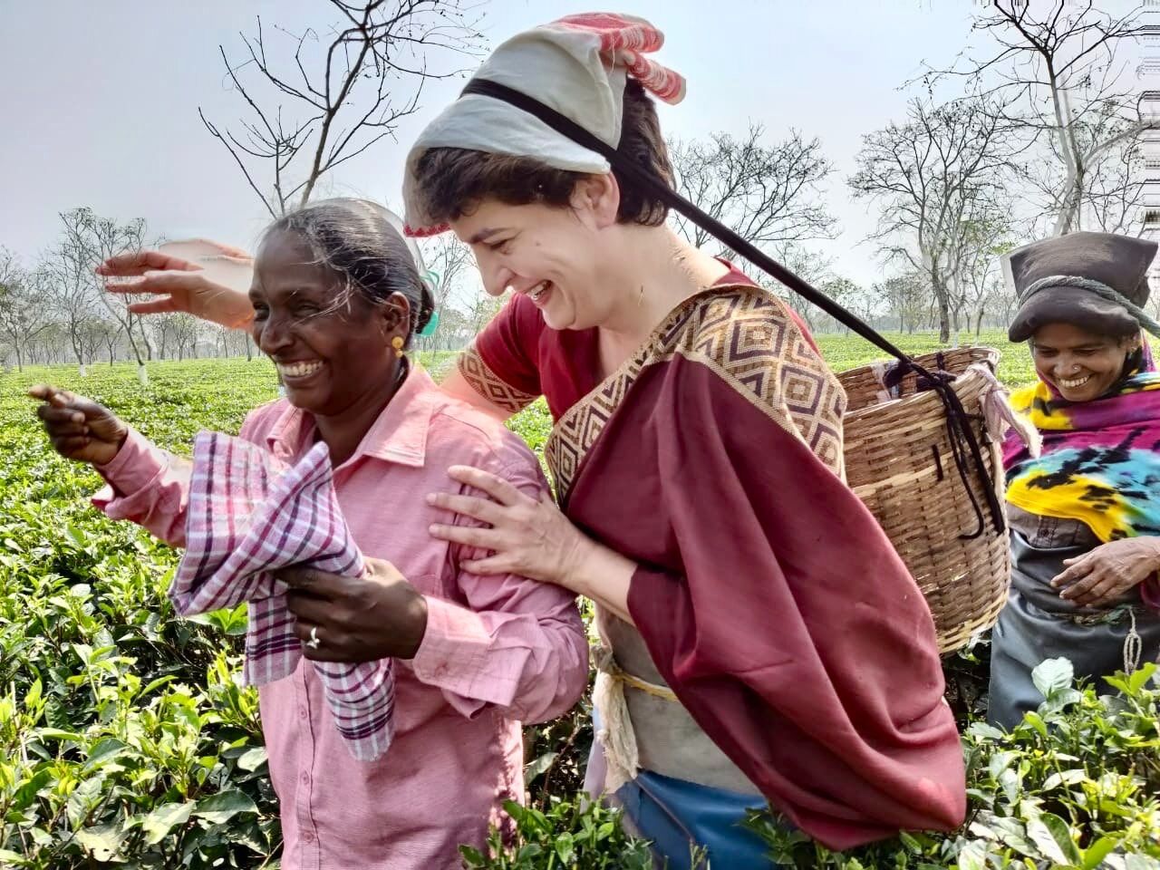 चाय बागान का श्रम देश के लिए बहुमूल्य- प्रियंका गांधी