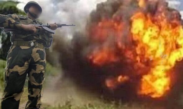IED विस्फोट में दो जवान शहीद, तीन घायल