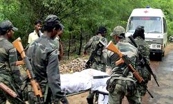 नक्सली विस्फोट में एक जवान शहीद नक्सली विस्फोट में एक जवान शहीद