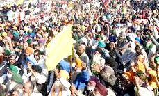 किसान आंदोलन- कार सवार युवकों ने की अन्नदाताओं पर फायरिंग
