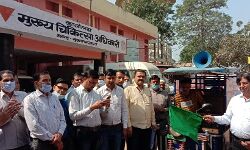 शुरू हुआ दस्तक अभियान- निकाली जागरूकता रैली शुरू हुआ दस्तक अभियान- निकाली जागरूकता रैली