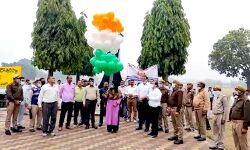 अमृत महोत्सव शुरू-निकाली साइकिल यात्रा अमृत महोत्सव शुरू-निकाली साइकिल यात्रा