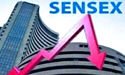 शेयर बाजार में तेजी पर लगा ब्रेक, सेंसेक्स और निफ्टी धड़ाम शेयर बाजार में तेजी पर लगा ब्रेक, सेंसेक्स और निफ्टी धड़ाम