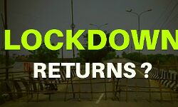 कोरोना की नई लहर- लगा लॉकडाउन कोरोना की नई लहर- लगा लॉकडाउन