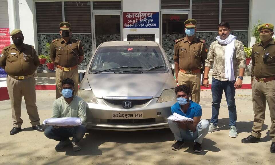 एक करोड़ की स्मैक बरामद, कार में सवार थे तस्कर