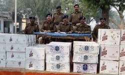 1560 कार्टन विदेशी शराब बरामद