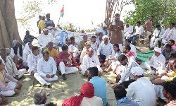 नदी अधिकार यात्रा पहुंची चंदौली