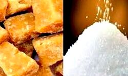 मंडी में गुड़ और चीनी के भाव