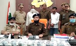 अवैध फैक्ट्री में बन रहा था मौत का सामान-एक गिरफ्तार