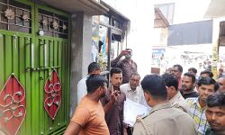 मामूली बात पर पथराव, वृद्धा समेत पांच घायल