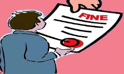 अध्यादेश उल्लंघन- 6.36 लाख का जुर्माना वसूला