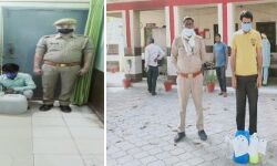 अवैध शराब का जखीरा बरामद- 4 अरेस्ट