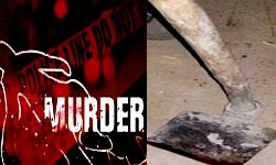 जमीन विवाद के चलते बड़े भाई की फावड़े से हत्या जमीन विवाद के चलते बड़े भाई की फावड़े से हत्या