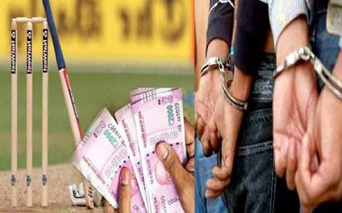 फूंटा भांडा-क्रिकेट पर ही लगा दिया सटटा- 33 गिरफ्तार
