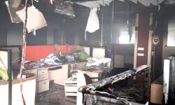 ISBT की छठी मंजिल पर आग-दमकल की गाड़ियां मौके पर ISBT की छठी मंजिल पर आग-दमकल की गाड़ियां मौके पर