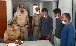 गुड वर्क- चोरी की वारदात 24 घंटे में खोली- 3 गिरफ्तार-माल बरामद