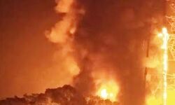 BSNL के तारघर में अचानक लगी आग