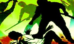 पिता ने बेटों के साथ मिलकर- बेटे को उतारा मौत के घाट