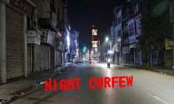 नाइट कर्फ्यू- खुला था होटल- आई पुलिस- फेंक दी चाय