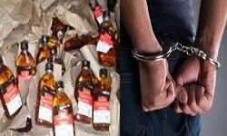 अवैध शराब के 5 कारोबारी गिरफ्तार