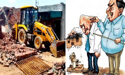 पुलिस का शिकंजा- SP MLC व पूर्व विधायक समेत सैकड़ों भू-माफिया घोषित