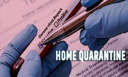 कोरोना पॉजिटिव मरीज़ो से मिलने पर मुकदमा दर्ज