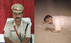 नगर थाना प्रभारी की पीट-पीटकर हत्या नगर थाना प्रभारी की पीट-पीटकर हत्या