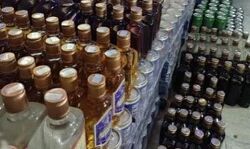 231 कार्टन विदेशी शराब बरामद 2 कारोबारी गिरफ्तार