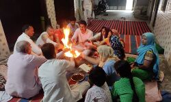 यज्ञ हवन कर किया नवसंवत्सर का स्वागत