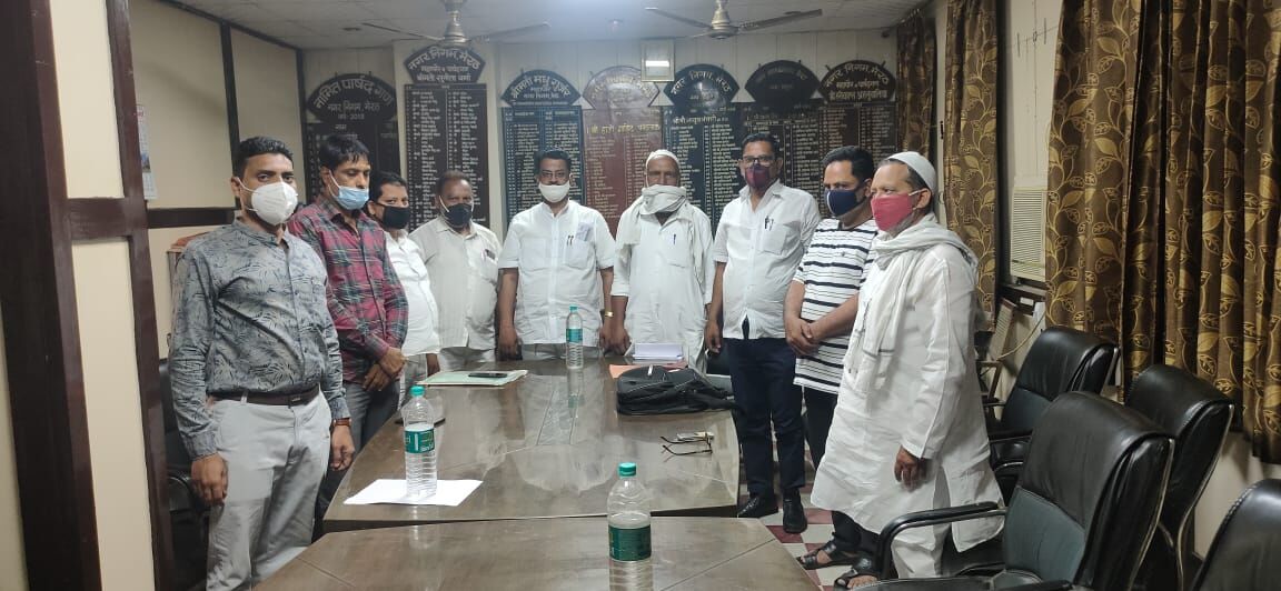 सर्वदलीय पार्षद दल ने पार्षद की मौत पर जताया गहरा शोक