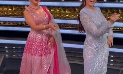 माधुरी के डांस पर नोरा फतेही भी हुई फिदा