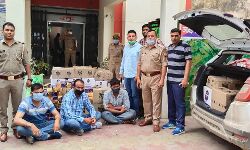 पुलिस की पैनी नजर-नई मंडी पुलिस ने किया अवैध शराब का जखीरा बरामद पुलिस की पैनी नजर-नई मंडी पुलिस ने किया अवैध शराब का जखीरा बरामद
