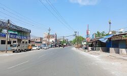 लाॅकडाउन- पुलिस और प्रशासन अलर्ट- पसरा सन्नाटा