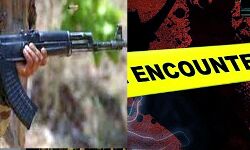 पुलिस मुठभेड़ में इनामी नक्सली मारा गया पुलिस मुठभेड़ में इनामी नक्सली मारा गया
