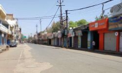 लॉकडाउन के बाद बाजारों में सन्नाटा, मजदूरों का पलायन तेज लॉकडाउन के बाद बाजारों में सन्नाटा, मजदूरों का पलायन तेज