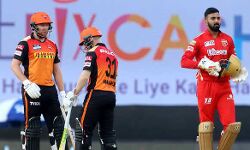 हैदराबाद ने पंजाब को नौ विकेट से दी करारी शिकस्त हैदराबाद ने पंजाब को नौ विकेट से दी करारी शिकस्त