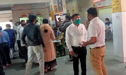 एसडीएम ने सीएचसी का निरीक्षण कर देखी व्यवस्था