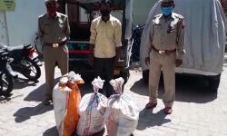 शराब तस्कर गिरफ्तार-तस्करी में प्रयुक्त टेंपो भी बरामद शराब तस्कर गिरफ्तार-तस्करी में प्रयुक्त टेंपो भी बरामद