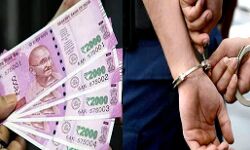 हैड कांस्टेबल दस हजार रूपये रिश्वत लेते रंगे हाथ गिरफ्तार