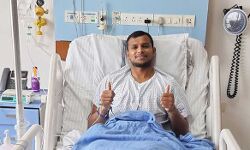 नटराजन ने कराई घुटने की सर्जरी नटराजन ने कराई घुटने की सर्जरी